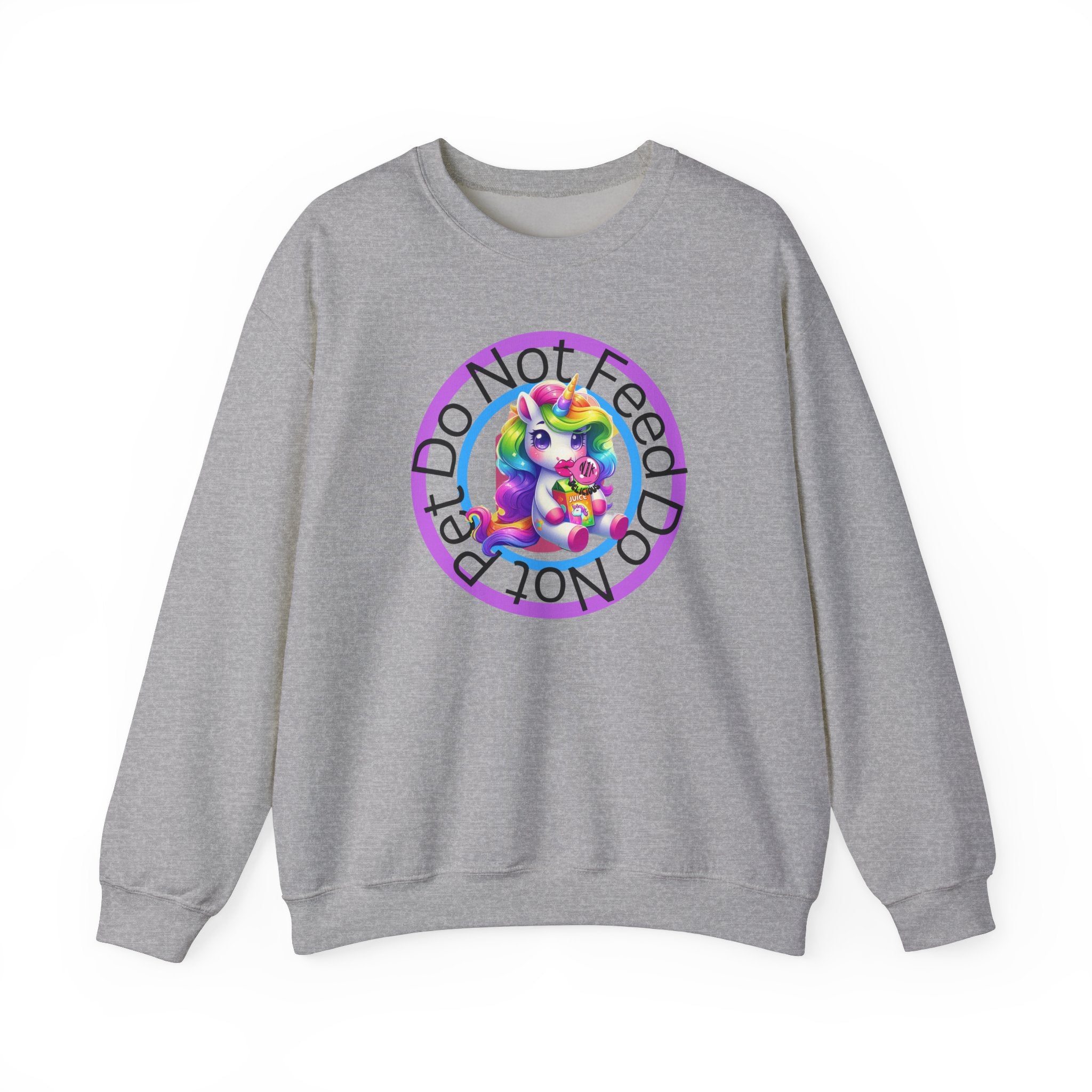 Pet Unicorn Sweatshirt Unisex Heavy Blend™ Crewneck Sweatshirt